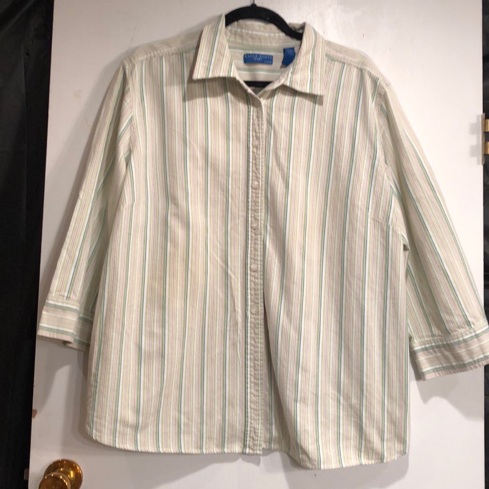 Karen Scott Shirt.  Size 3X - Picture 4 of 15
